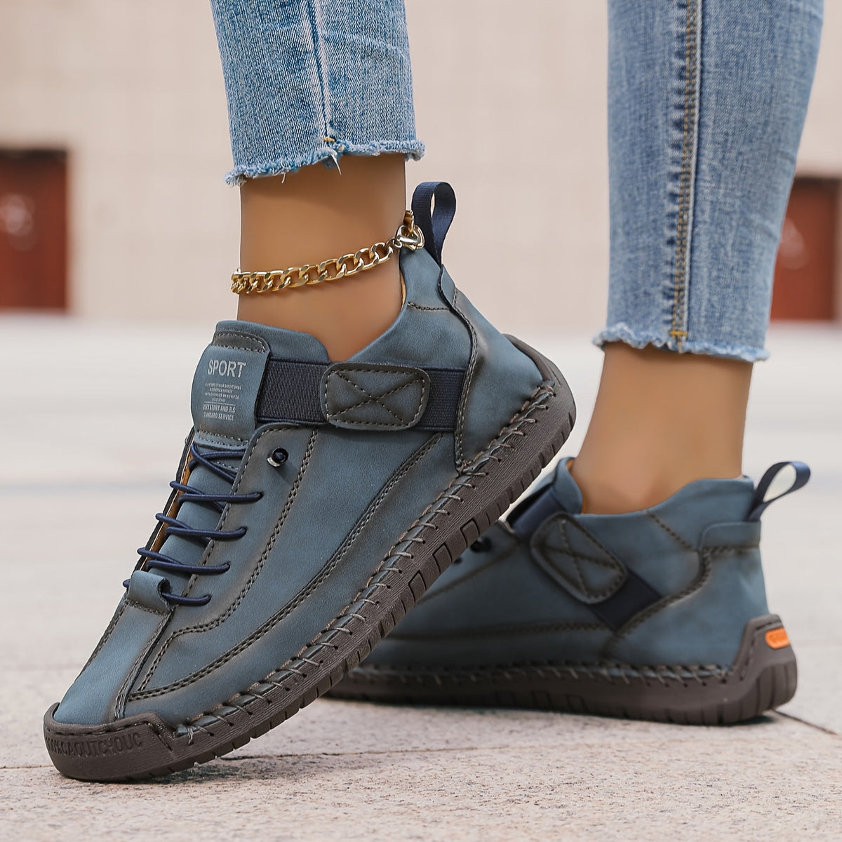 Women's Orthopedic Comfort Sneakers with Cushioned Arch Support