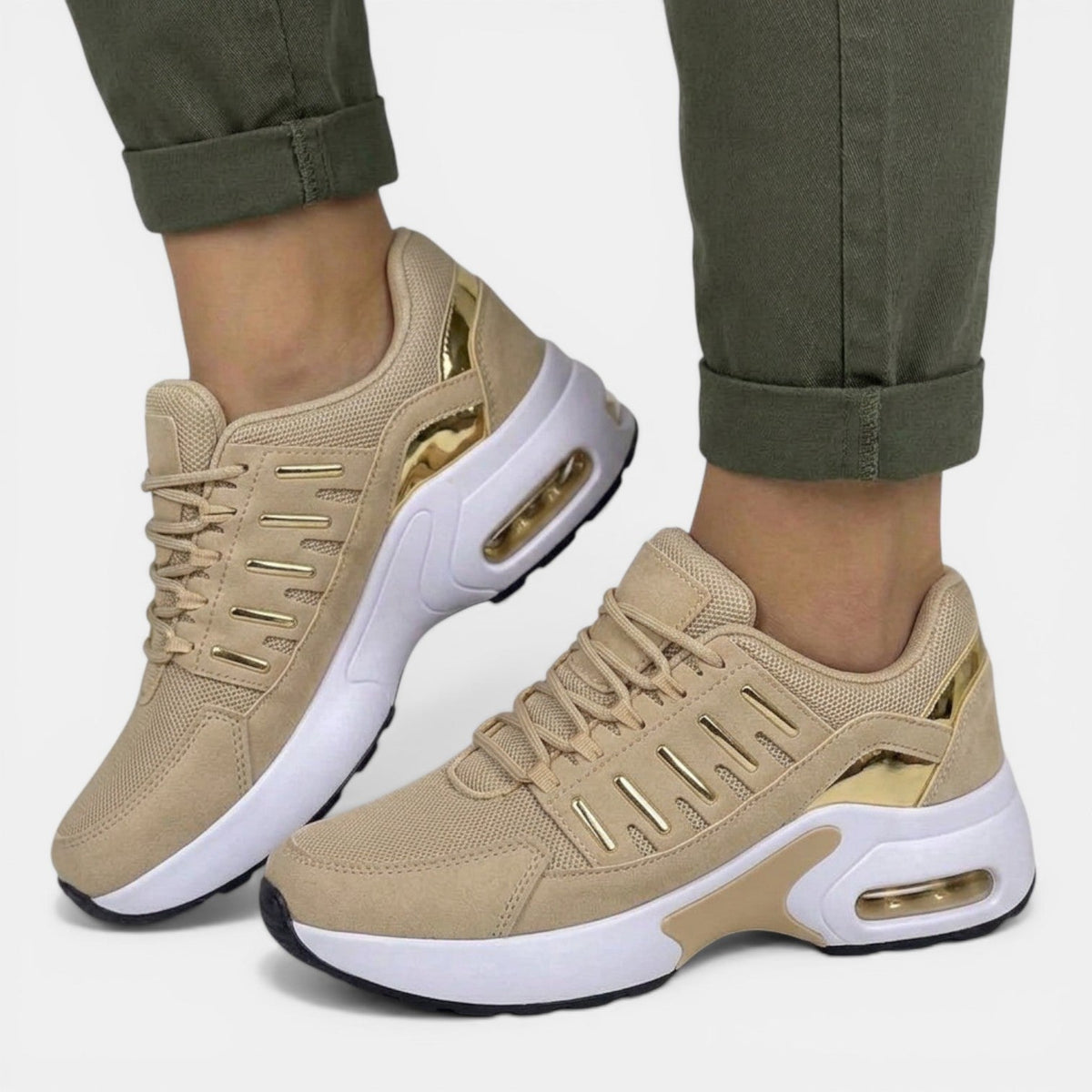 Women's Orthopedic Cushioned Sneakers with Everyday Comfort Sole