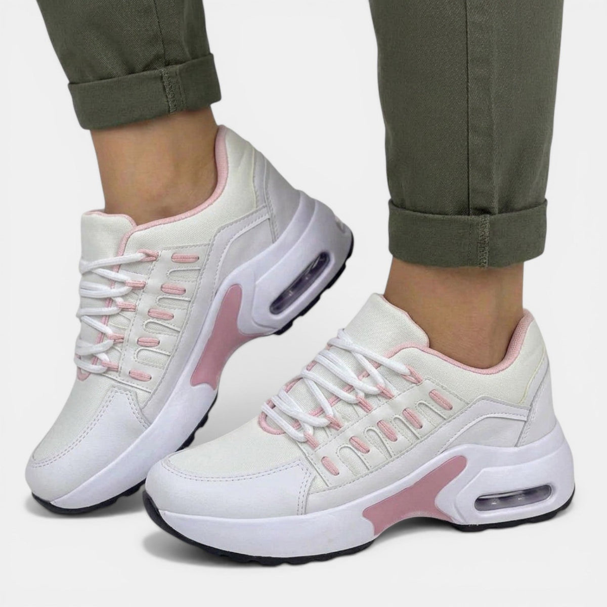 Women's Orthopedic Cushioned Sneakers with Everyday Comfort Sole
