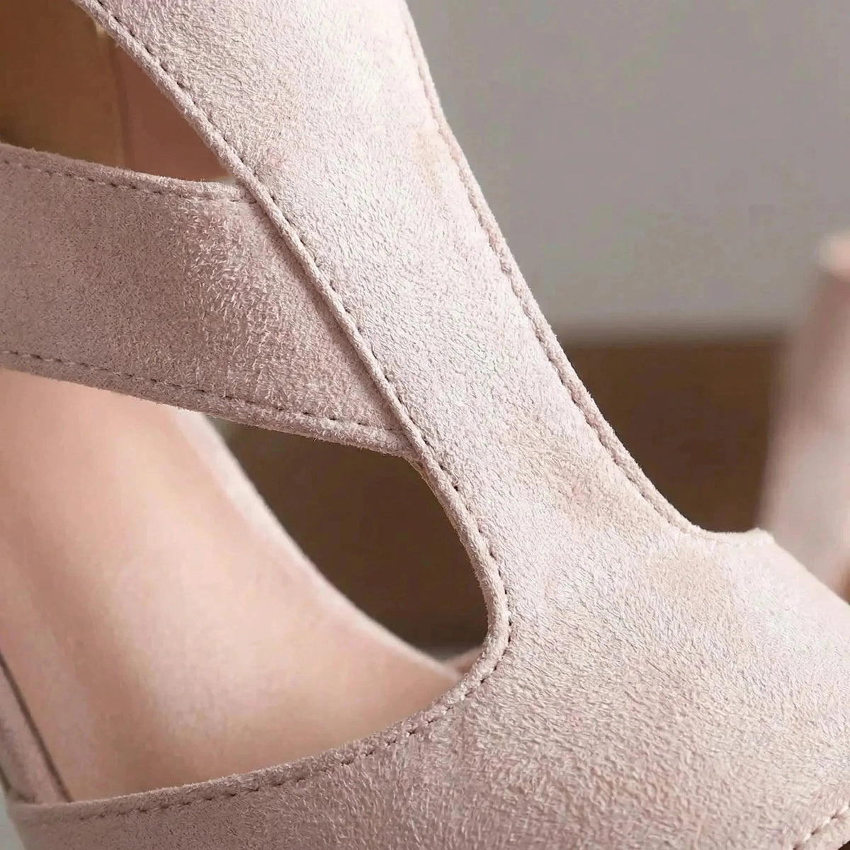 Women's Block Heel Sandals Open Toe High Heels Ankle Strap Dressy Chunky Summer Party Strappy - image 4