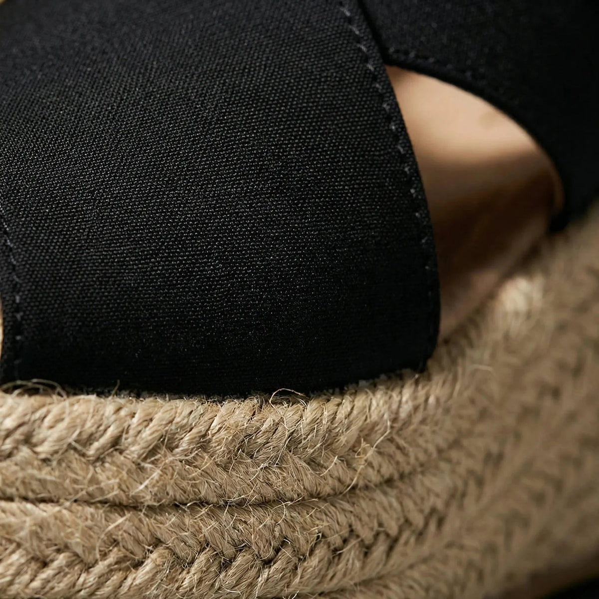Women's Espadrille Wedge Sandals Open Toe Platform Slip On Summer Jute Comfort Casual Wedges Slides - image 3