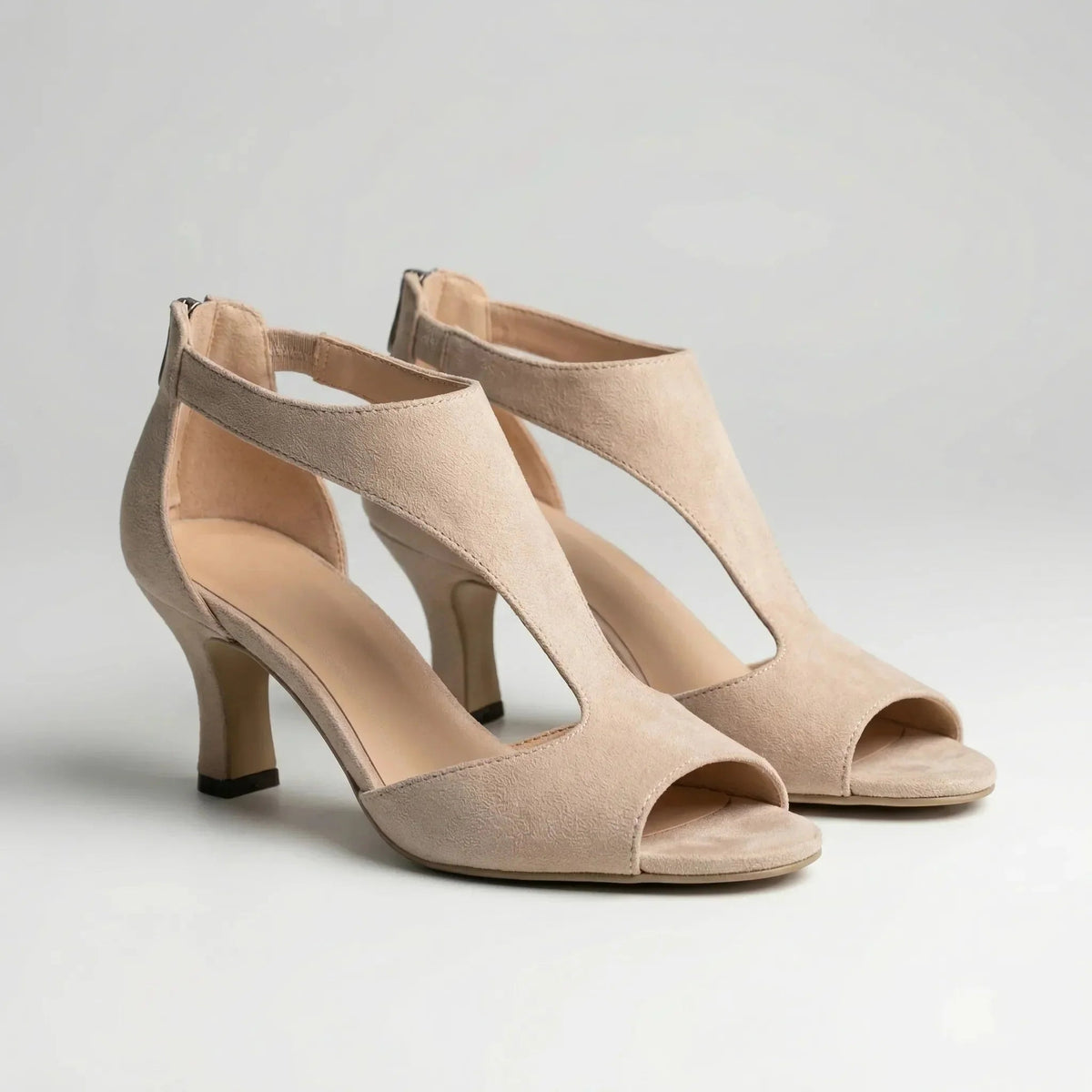 Women's High Heels Cut Out Sandals Open Toe Stiletto Ankle Strap Dressy Party Heeled Night Out - image 5