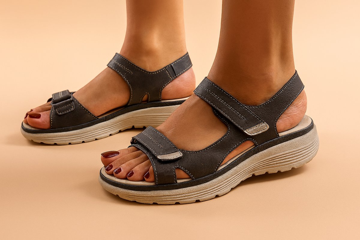 Women’s Chunky Platform Sport Sandals with Adjustable Strap and Open Toe