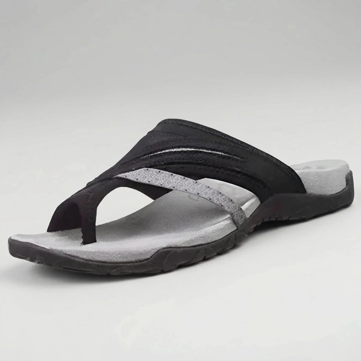 Women's Slide Sandals Cross Strap Flat Open Toe Slip On Summer Beach Casual Comfort Slides - image 1