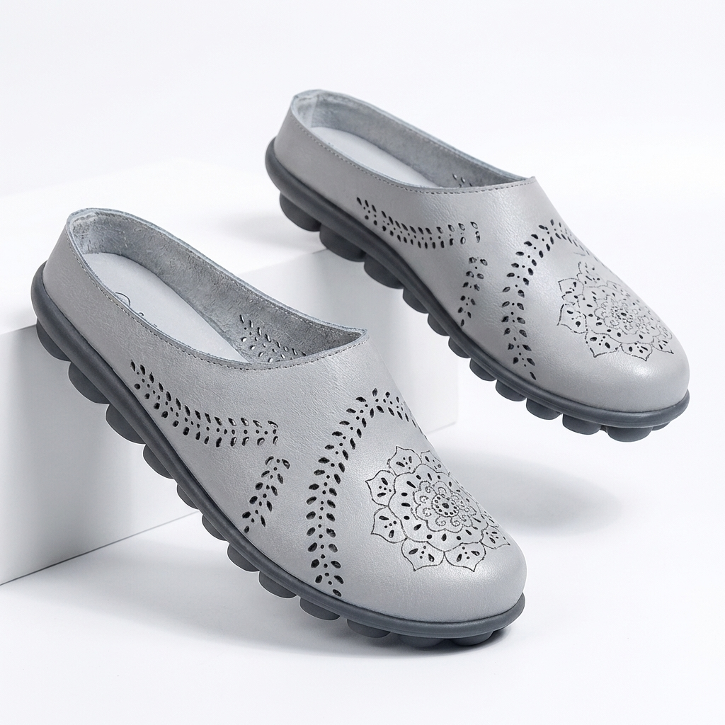 Women's Slip On Shoes Clogs Mules Flats Closed Toe Woven Comfort Casual Loafers Everyday Walking