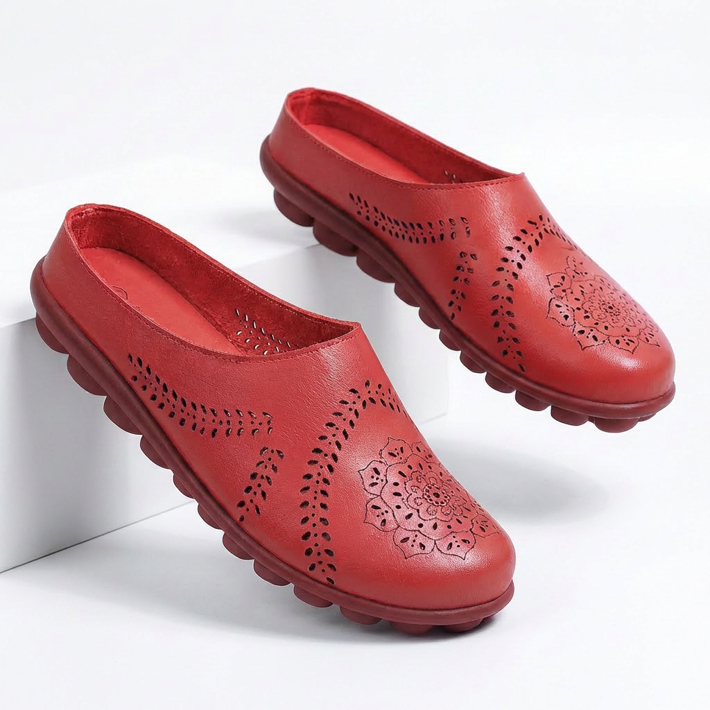 Women's Slip On Shoes Clogs Mules Flats Closed Toe Woven Comfort Casual Loafers Everyday Walking - image 3