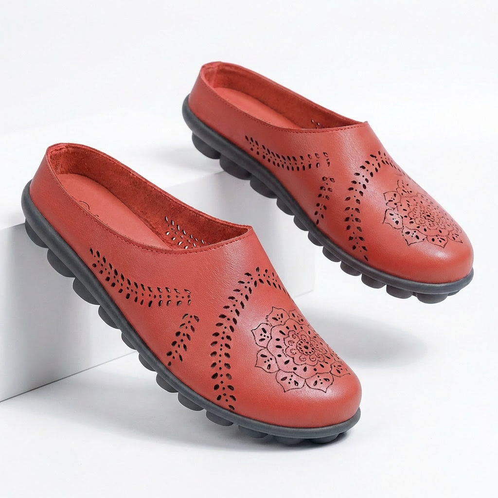 Women's Slip On Shoes Clogs Mules Flats Closed Toe Woven Comfort Casual Loafers Everyday Walking - image 6
